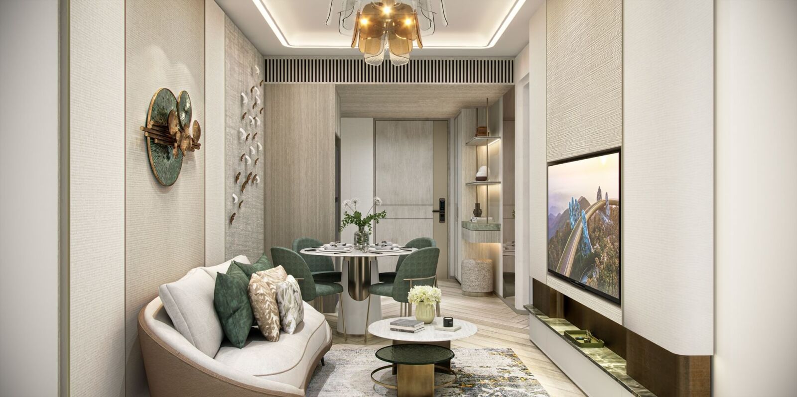 Căn hộ 1 phòng ngủ Sunshine Grand City Văn Giang Hưng Yên